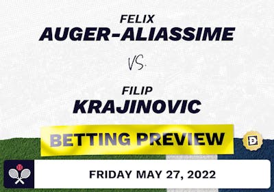 Felix Auger-Aliassime vs. Filip Krajinovic Predictions - May 27, 2022