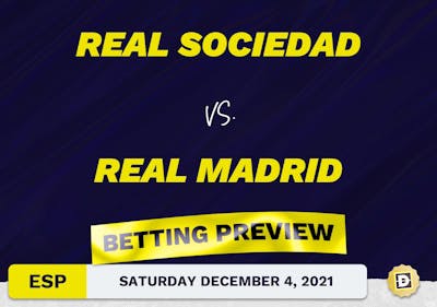 Real Sociedad vs. Real Madrid Predictions and Odds - Dec 4, 2021