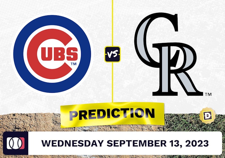 Cubs vs. Rockies Prediction for MLB Wednesday [9/13/2023]