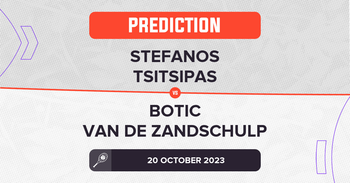 Stefanos Tsitsipas Vs Botic Van De Zandschulp Prediction - ATP Antwerp 2023