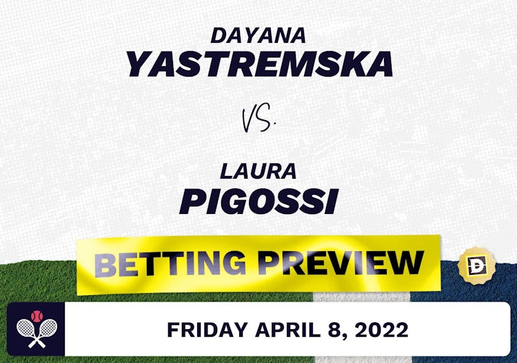 Dayana Yastremska vs. Laura Pigossi Predictions - Apr 8, 2022