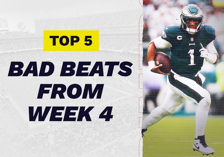 2022 NFL Season: The Top 5 Bad Beats of Week 4