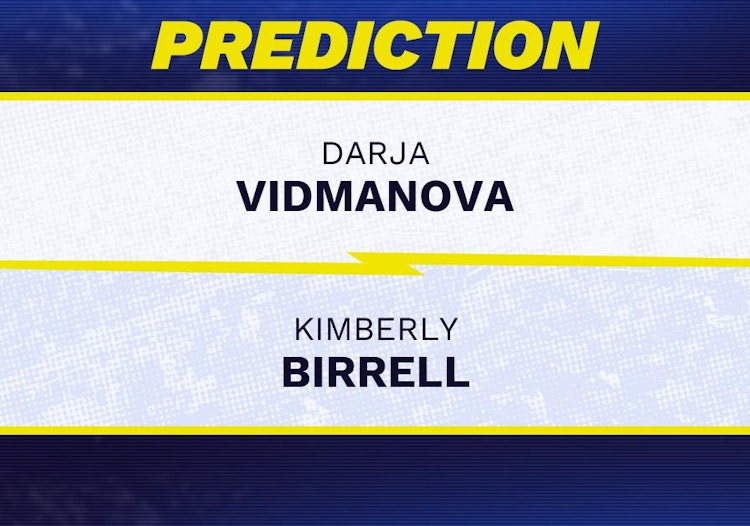 Darja Vidmanova vs Kimberly Birrell Tennis Prediction.