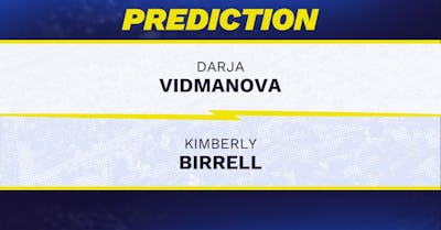 Darja Vidmanova vs. Kimberly Birrell prediction, odds, picks for WTA Monterrey Open 2026