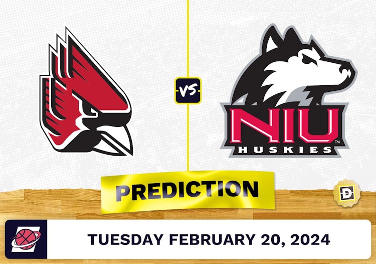 Ball State vs. Northern Illinois Prediction, Odds, College Basketball Picks [2/20/2024]