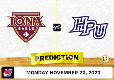 Iona vs. High Point Basketball Prediction - November 20, 2023