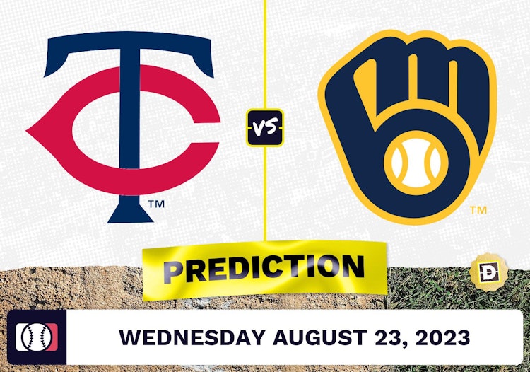 Twins vs. Brewers Prediction for MLB Wednesday [8/23/2023]