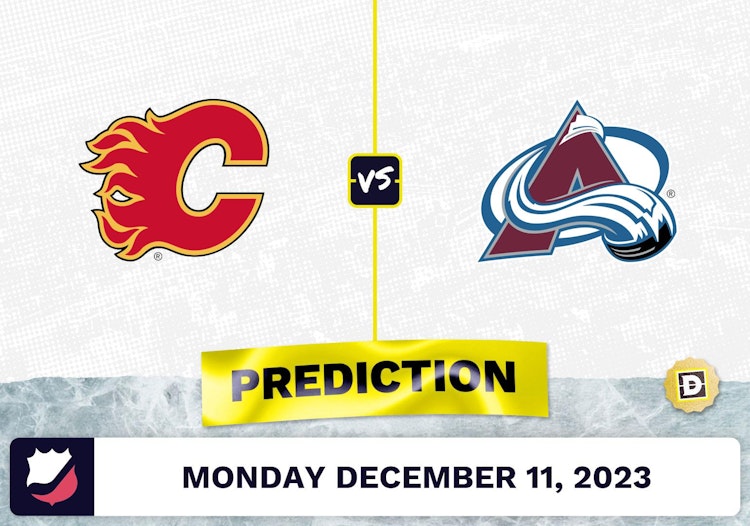 Calgary Flames vs. Colorado Avalanche: Prediction, Odds, Picks for NHL Monday [12/11/2023]