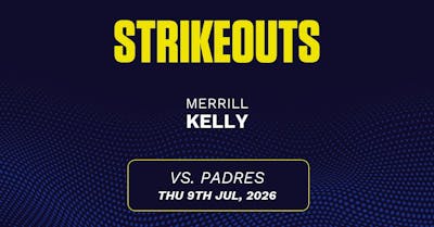 Merrill Kelly projections July 9: Strikeouts, outs, and earned runs vs. Padres [2026]