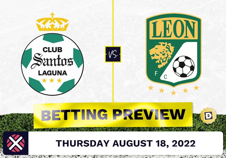 Santos Laguna vs. Club Leon Prediction and Odds - Aug 18, 2022