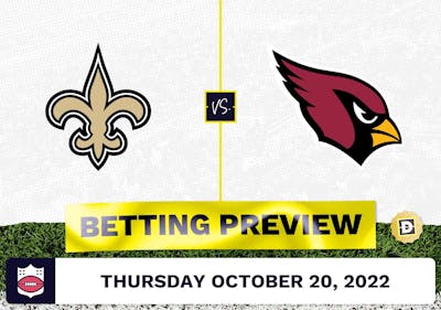 Saints vs. Cardinals Week 7 Prediction and Odds - Oct 20, 2022