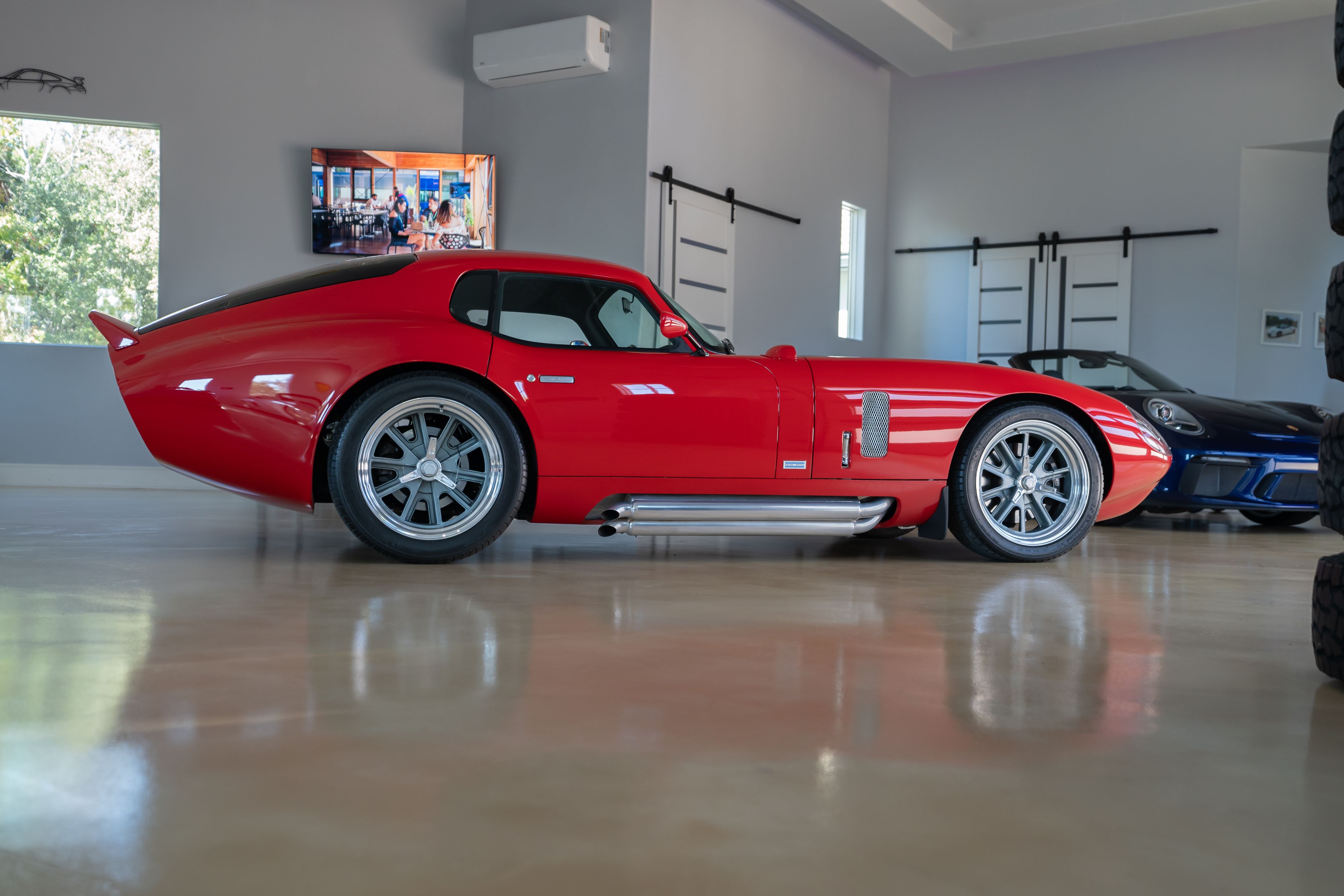 1965 Superformance Shelby Daytona CSX9114 in Monza Red.