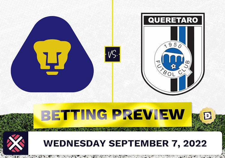 Pumas UNAM vs. Queretaro Prediction and Odds - Sep 7, 2022