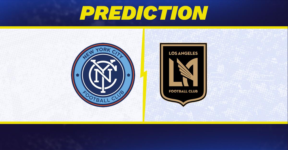 New York City takes on Los Angeles FC in MLS action.