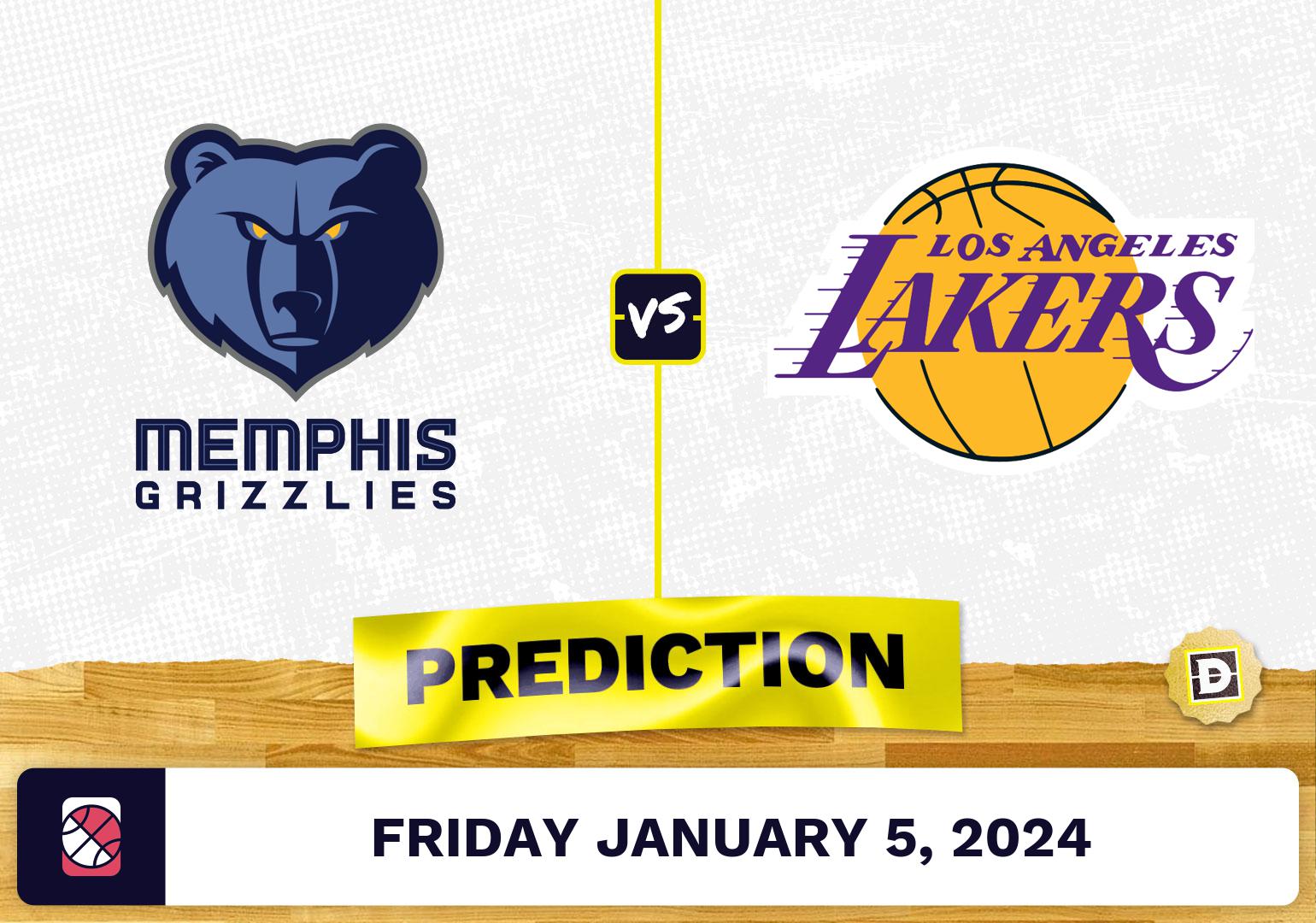 Memphis Grizzlies Vs. Los Angeles Lakers Prediction, Odds, NBA Picks [1 ...