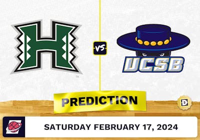 Hawaii vs. UC Santa Barbara Prediction, Odds, College Basketball Picks [2/17/2024]
