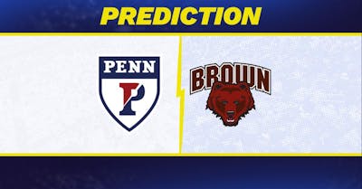 Pennsylvania vs. Brown prediction favors Brown to win in college football Week 9 [2026]