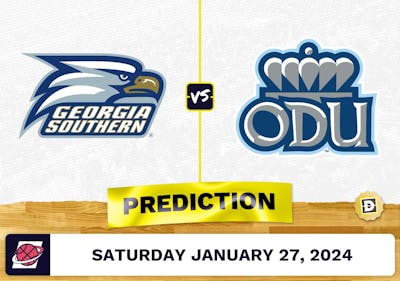 Georgia Southern vs. Old Dominion Prediction, Odds, College Basketball Picks [1/27/2024]