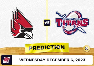 Ball State vs. Detroit Mercy Basketball Prediction - December 6, 2023