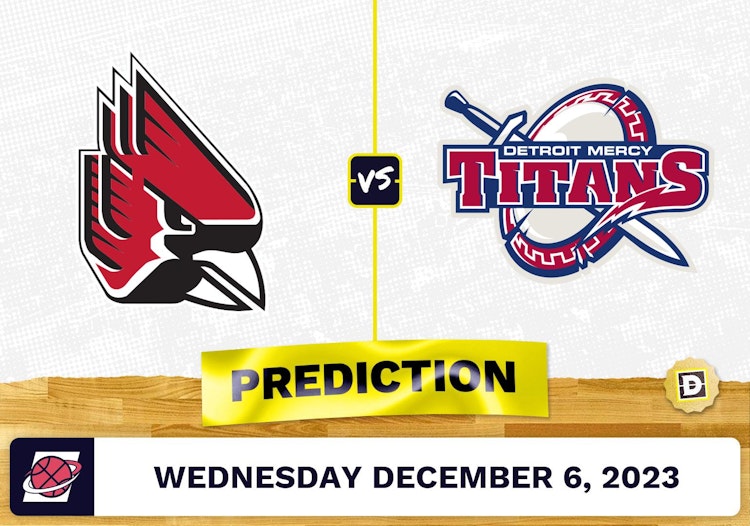 Ball State vs. Detroit Mercy Basketball Prediction - December 6, 2023