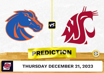 Boise State vs. Washington State Prediction, Odds, College Basketball Picks  [12/21/2023]