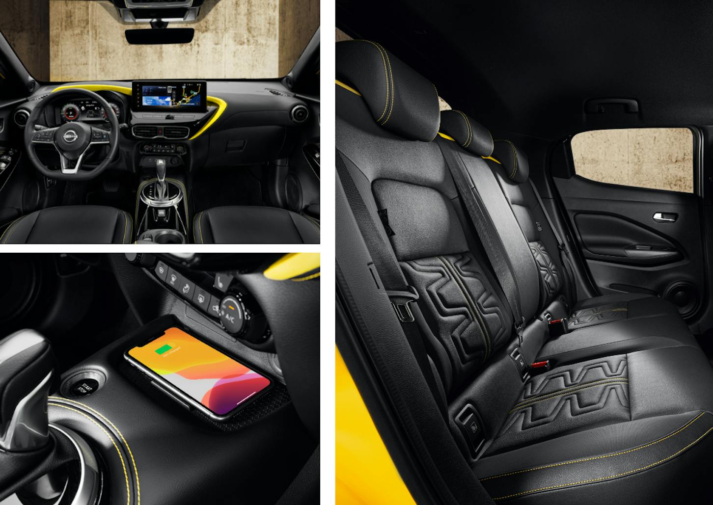 Das Interieur des Nissan Juke.