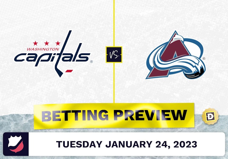 Capitals vs. Avalanche Prediction and Odds - Jan 24, 2023