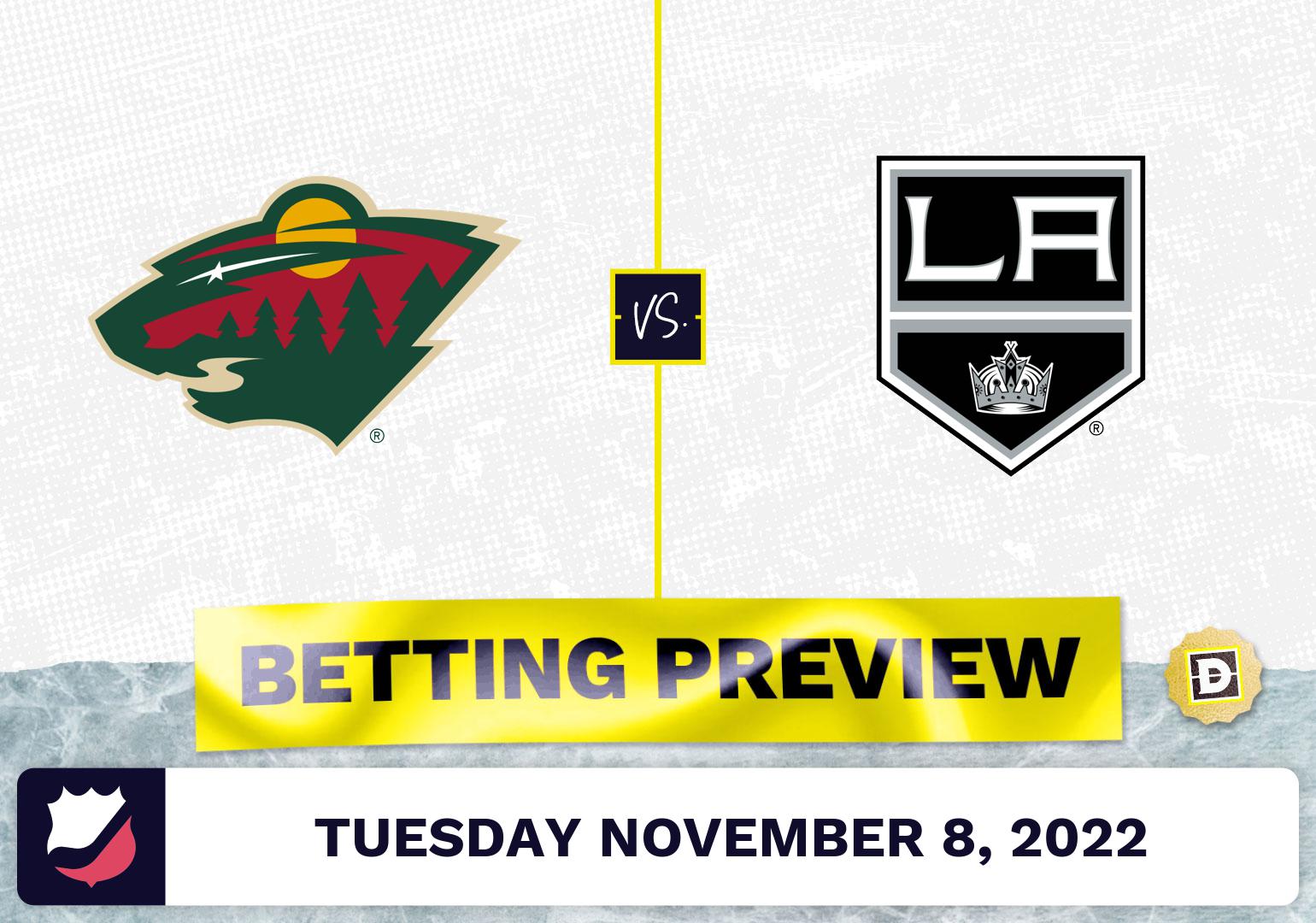 Wild vs. Kings Prediction and Odds - Nov 8, 2022