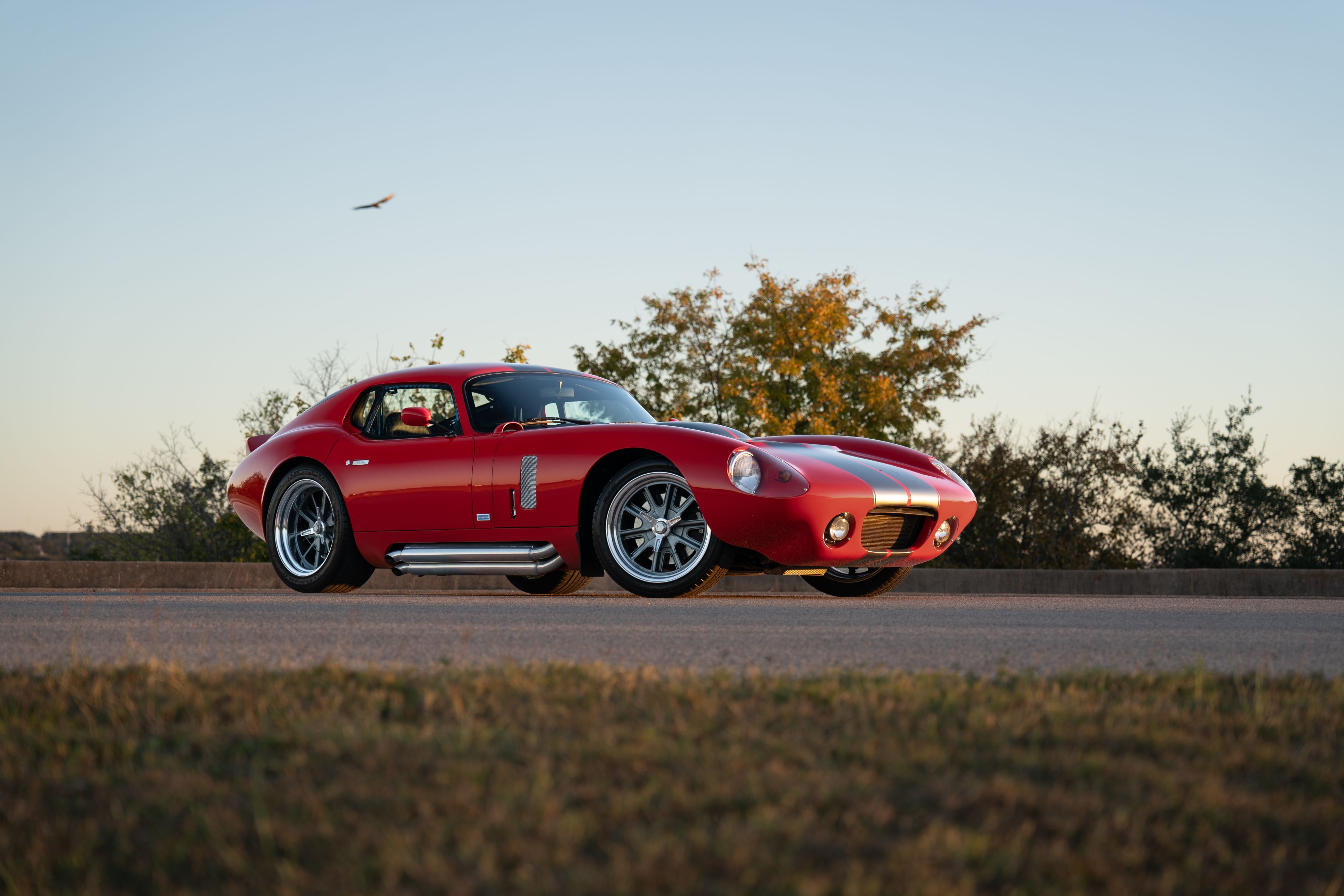 1965 Superformance Shelby Daytona CSX9114 in Monza Red.