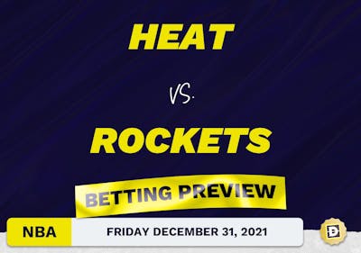 Heat vs. Rockets Predictions and Odds - Dec 31, 2021