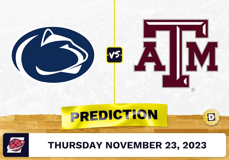 Penn State vs. Texas A&M Basketball Prediction - November 23, 2023