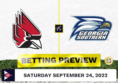 Ball State vs. Georgia Southern CFB Prediction and Odds - Sep 24, 2022