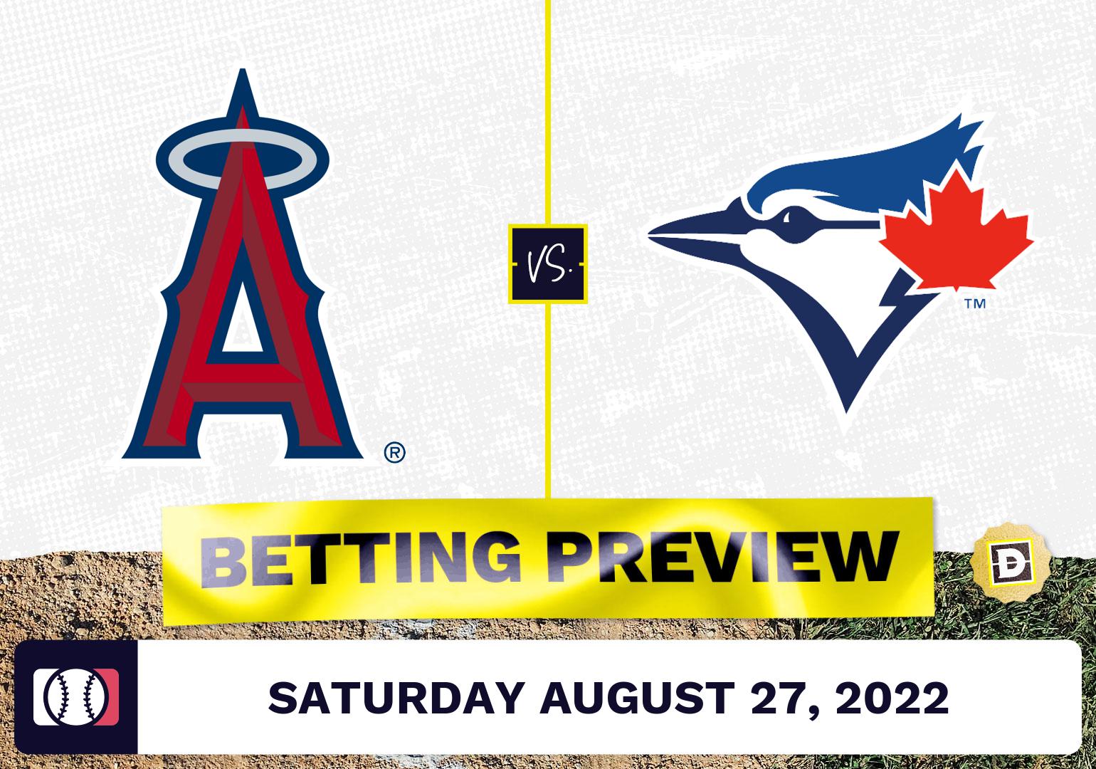 Angels vs. Blue Jays Prediction and Odds - Aug 27, 2022