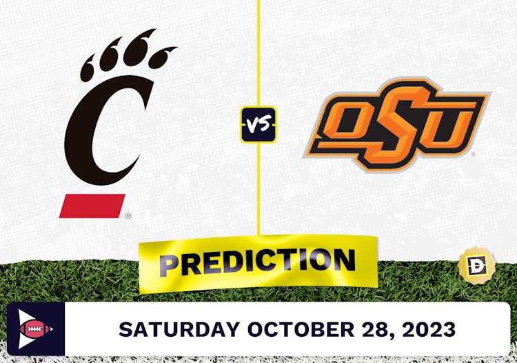 Cincinnati vs. Oklahoma State CFB Prediction and Odds - October 28, 2023