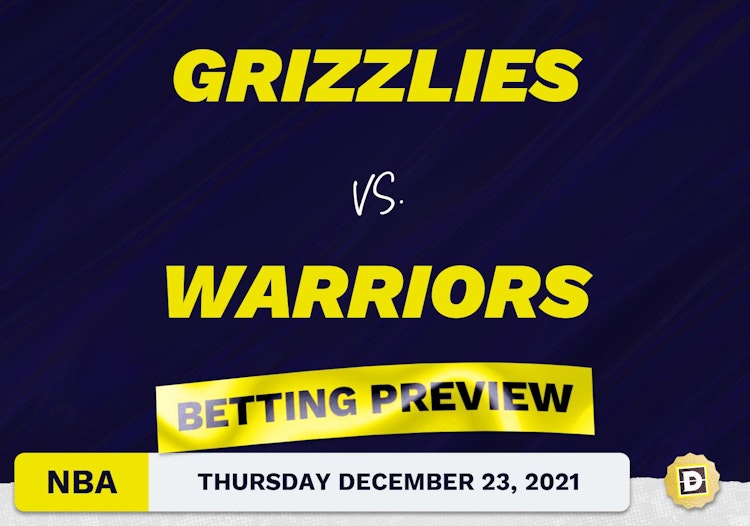 Grizzlies vs. Warriors Predictions and Odds - Dec 23, 2021