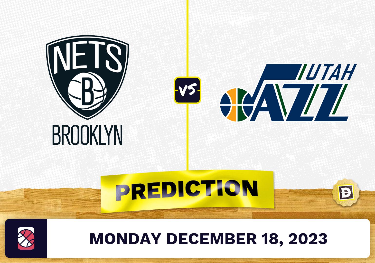 Brooklyn Nets vs. Utah Jazz Prediction, Odds, Picks for NBA Monday [12/18/2023]