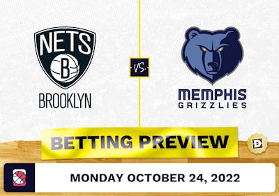 Nets vs. Grizzlies Prediction and Odds - Oct 24, 2022