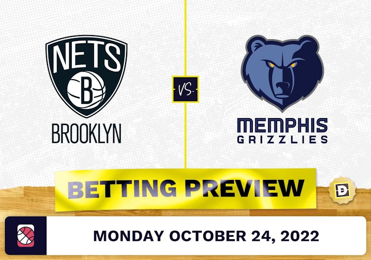 Nets vs. Grizzlies Prediction and Odds - Oct 24, 2022