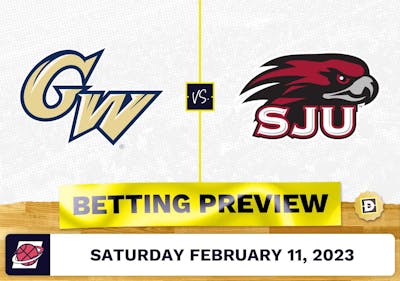 George Washington vs. Saint Joseph's (PA) CBB Prediction and Odds - Feb 11, 2023