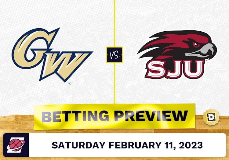 George Washington vs. Saint Joseph's (PA) CBB Prediction and Odds - Feb 11, 2023
