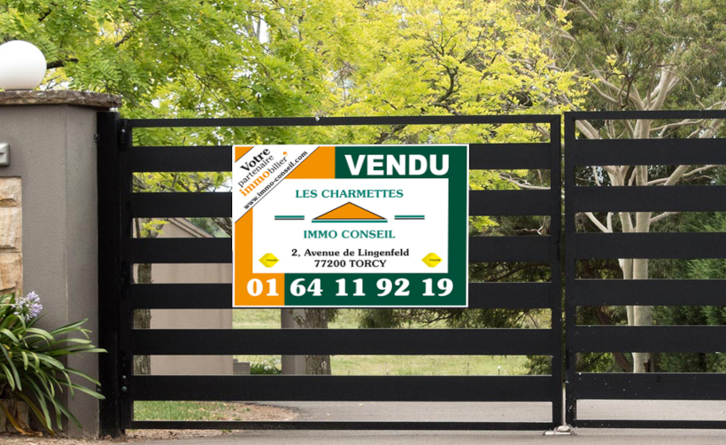 Panneau Akilux polypro personnalisé impression UV pour signalétique extérieure