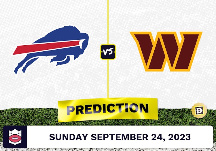 Bills vs. Commanders Week 3 Prediction and Odds - September 24, 2023