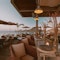 You can chose to seat under the sun, or under roof, and enjoy the food and the sea wind all the same
