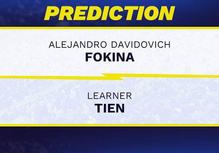 Alejandro Davidovich Fokina vs Learner Tien Tennis Prediction.
