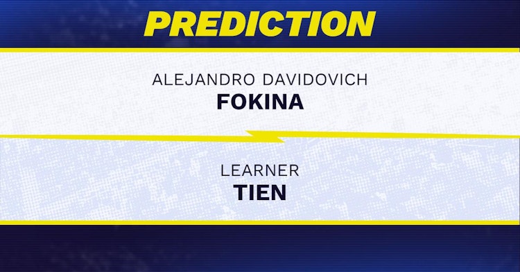 Alejandro Davidovich Fokina vs Learner Tien Tennis Prediction.