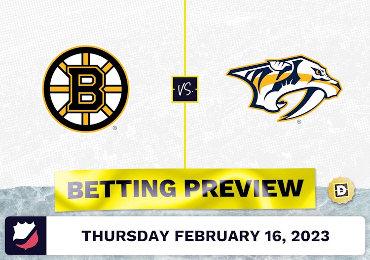 Bruins vs. Predators Prediction and Odds - Feb 16, 2023