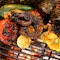 A tentacled barbecue from beyond the stars in (Love)Craft's grill