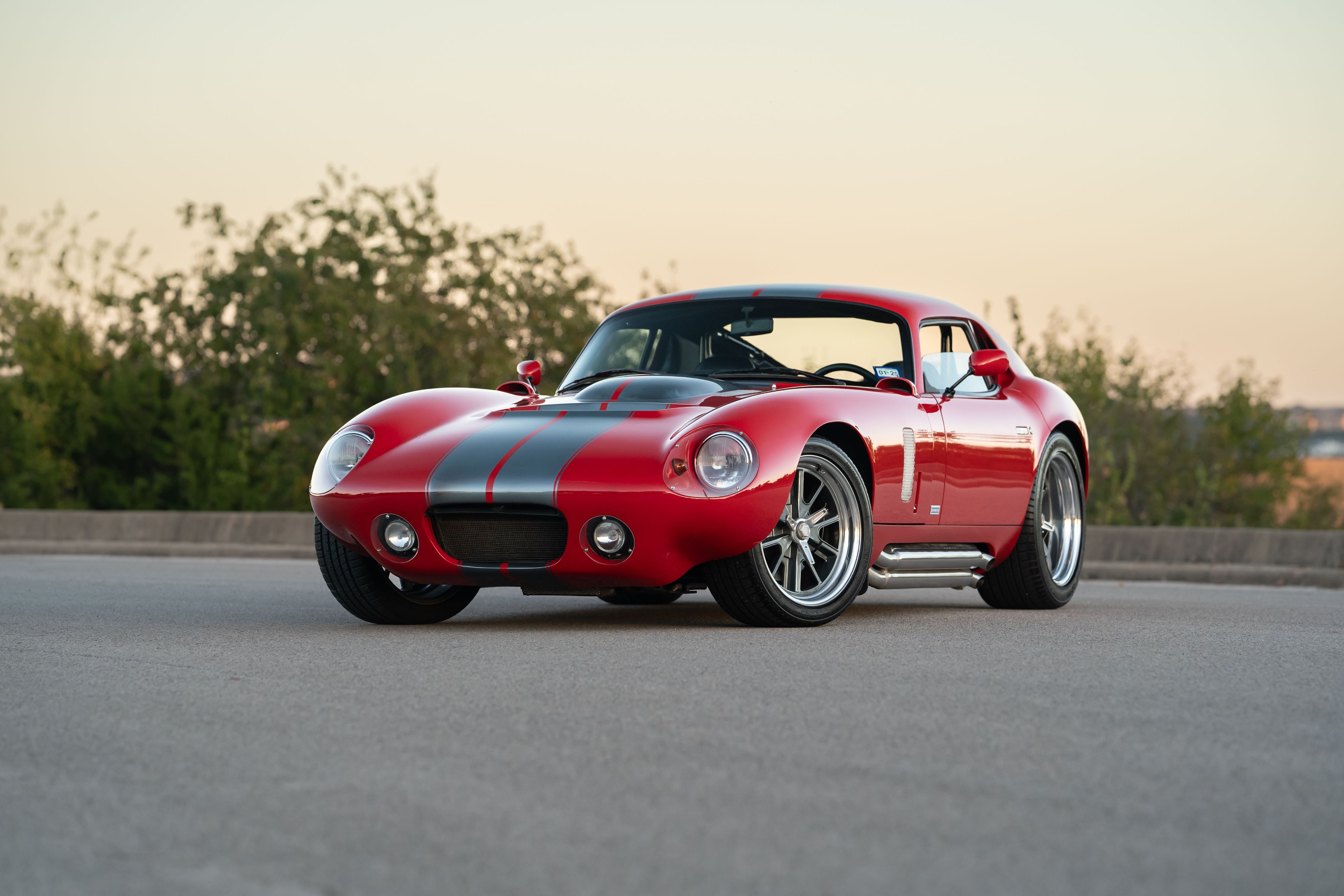 1965 Superformance Shelby Daytona CSX9114 in Monza Red.