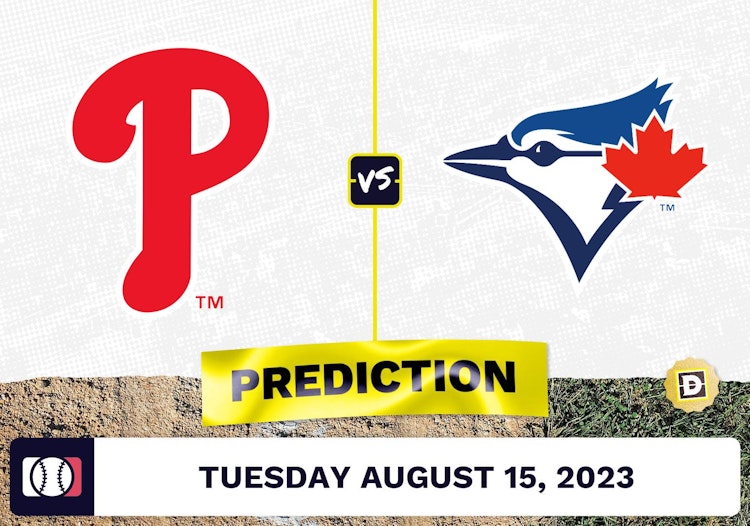 Phillies vs. Blue Jays Prediction for MLB Tuesday [8/15/2023]