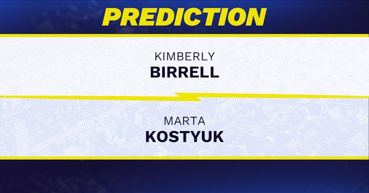 Kimberly Birrell vs Marta Kostyuk Tennis Prediction.